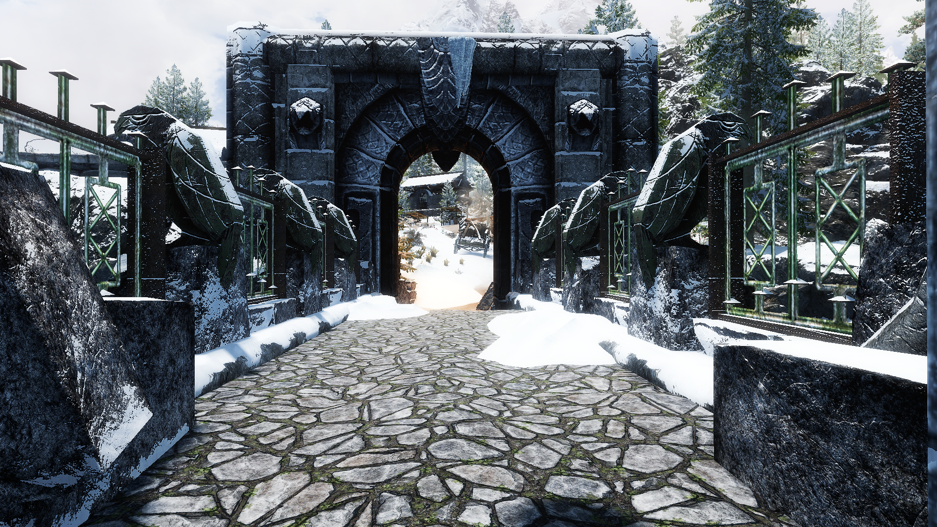 JK's Windhelm Outskirts Patch Collection mod for The Elder Scrolls V: Skyrim Special Edition