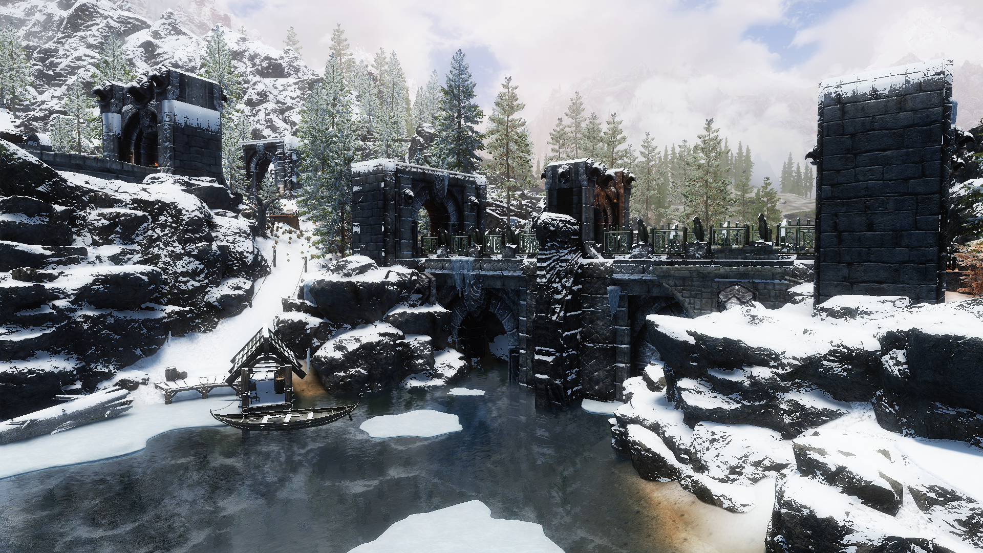 JK's Windhelm Outskirts Patch Collection mod for The Elder Scrolls V: Skyrim Special Edition