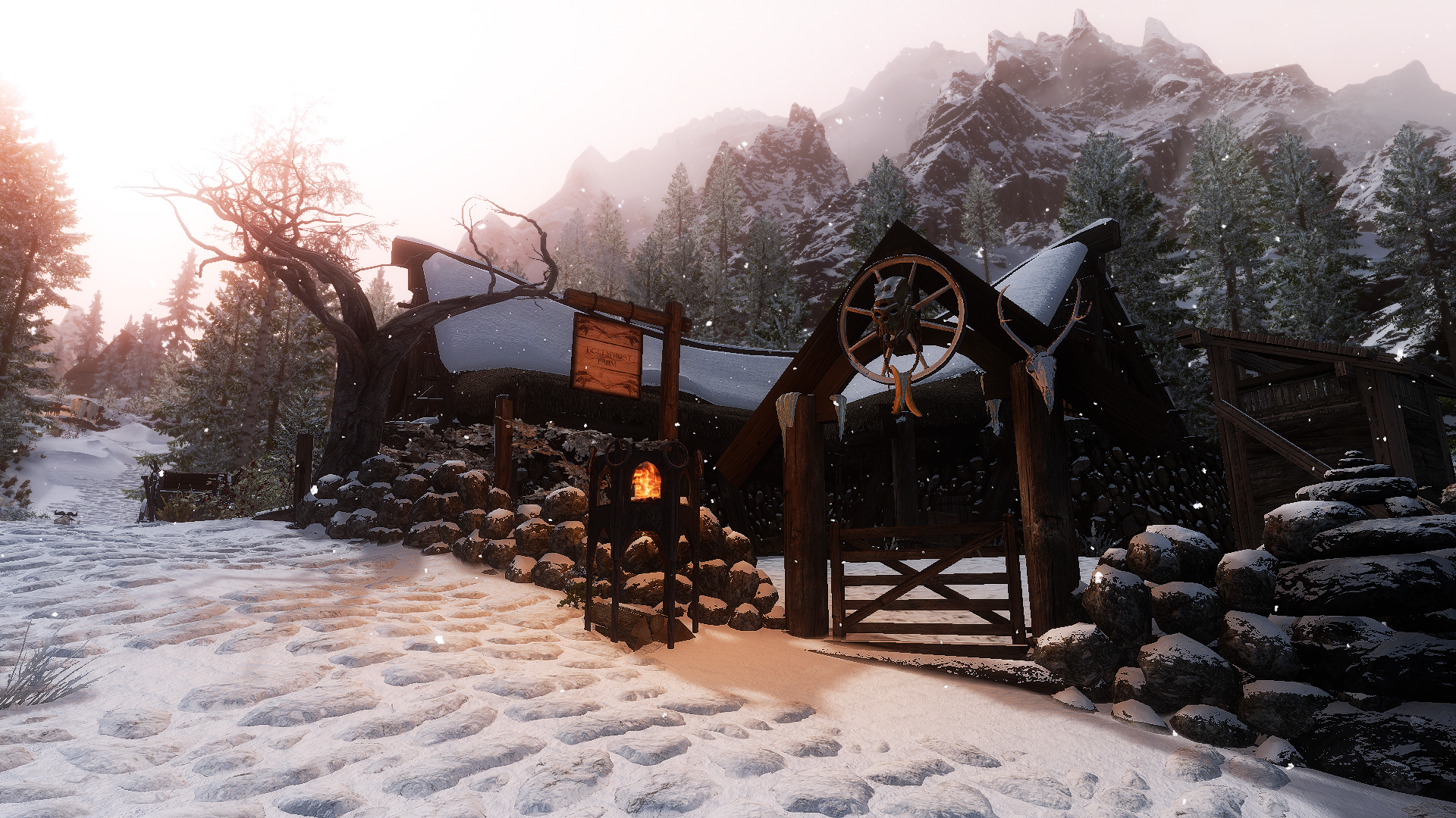 JK's Windhelm Outskirts Patch Collection mod for The Elder Scrolls V: Skyrim Special Edition