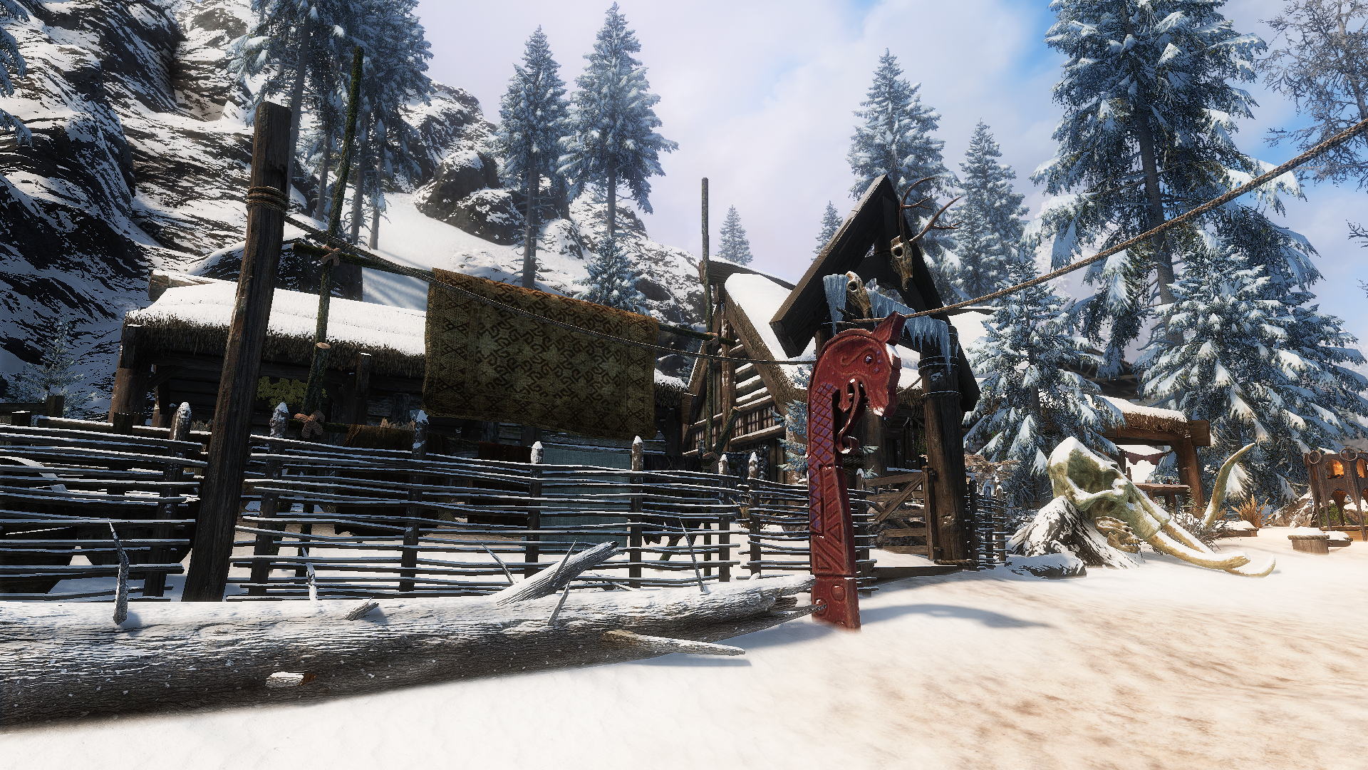 JK's Windhelm Outskirts Patch Collection mod for The Elder Scrolls V: Skyrim Special Edition