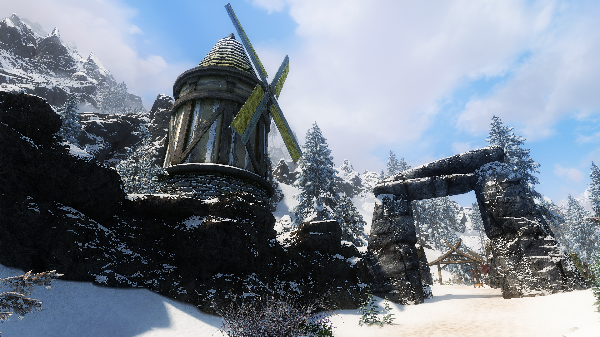 JK's Windhelm Outskirts Patch Collection mod for The Elder Scrolls V: Skyrim Special Edition
