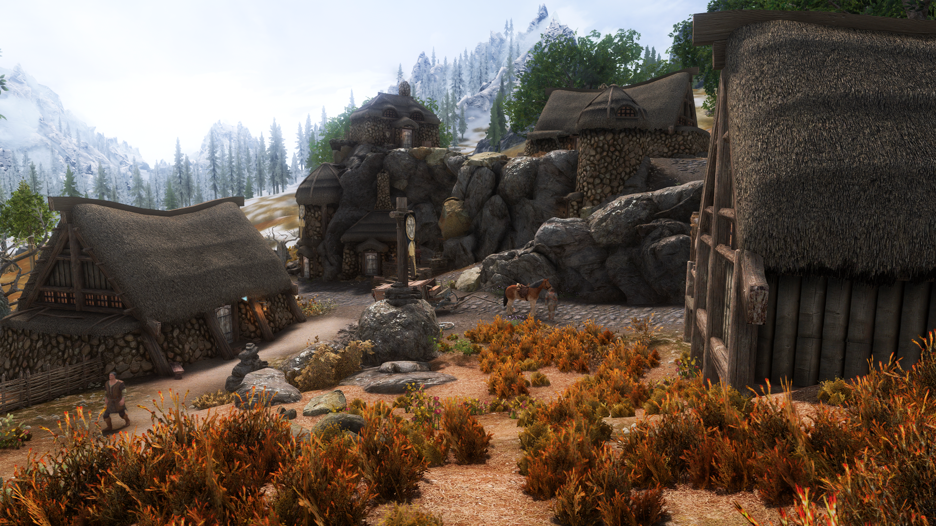 New Weynon - Settlements Expanded mod for The Elder Scrolls V: Skyrim Special Edition
