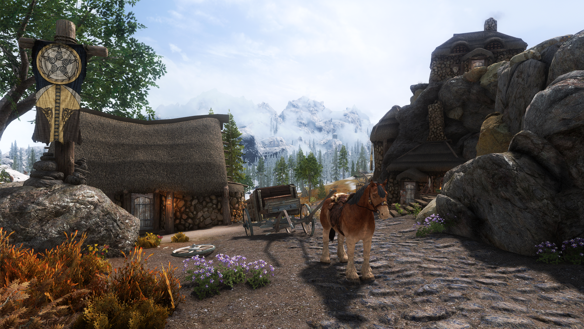 New Weynon - Settlements Expanded mod for The Elder Scrolls V: Skyrim Special Edition