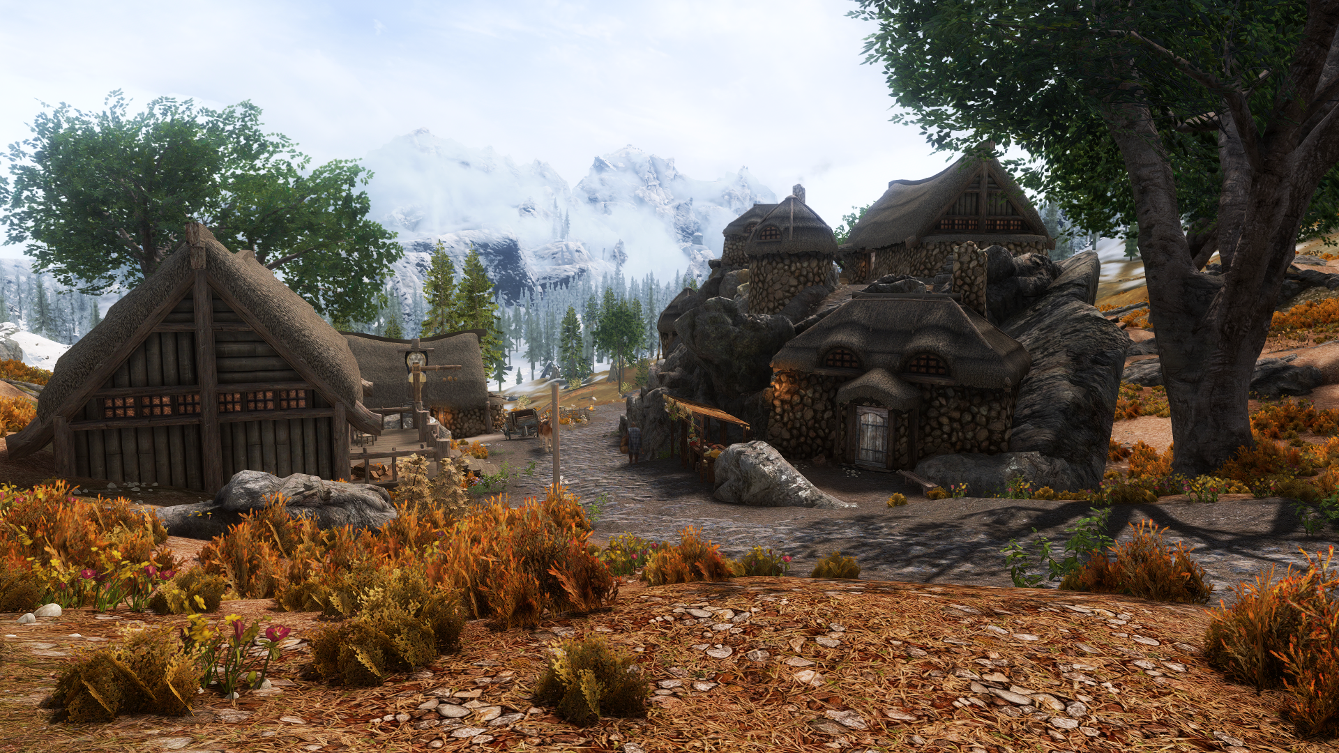 New Weynon - Settlements Expanded mod for The Elder Scrolls V: Skyrim Special Edition