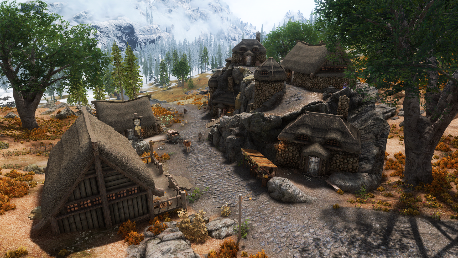 New Weynon - Settlements Expanded mod for The Elder Scrolls V: Skyrim Special Edition