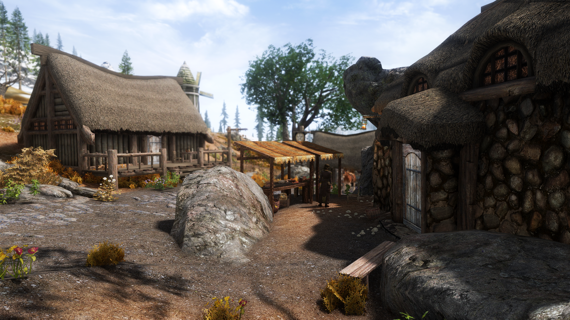 New Weynon - Settlements Expanded mod for The Elder Scrolls V: Skyrim Special Edition