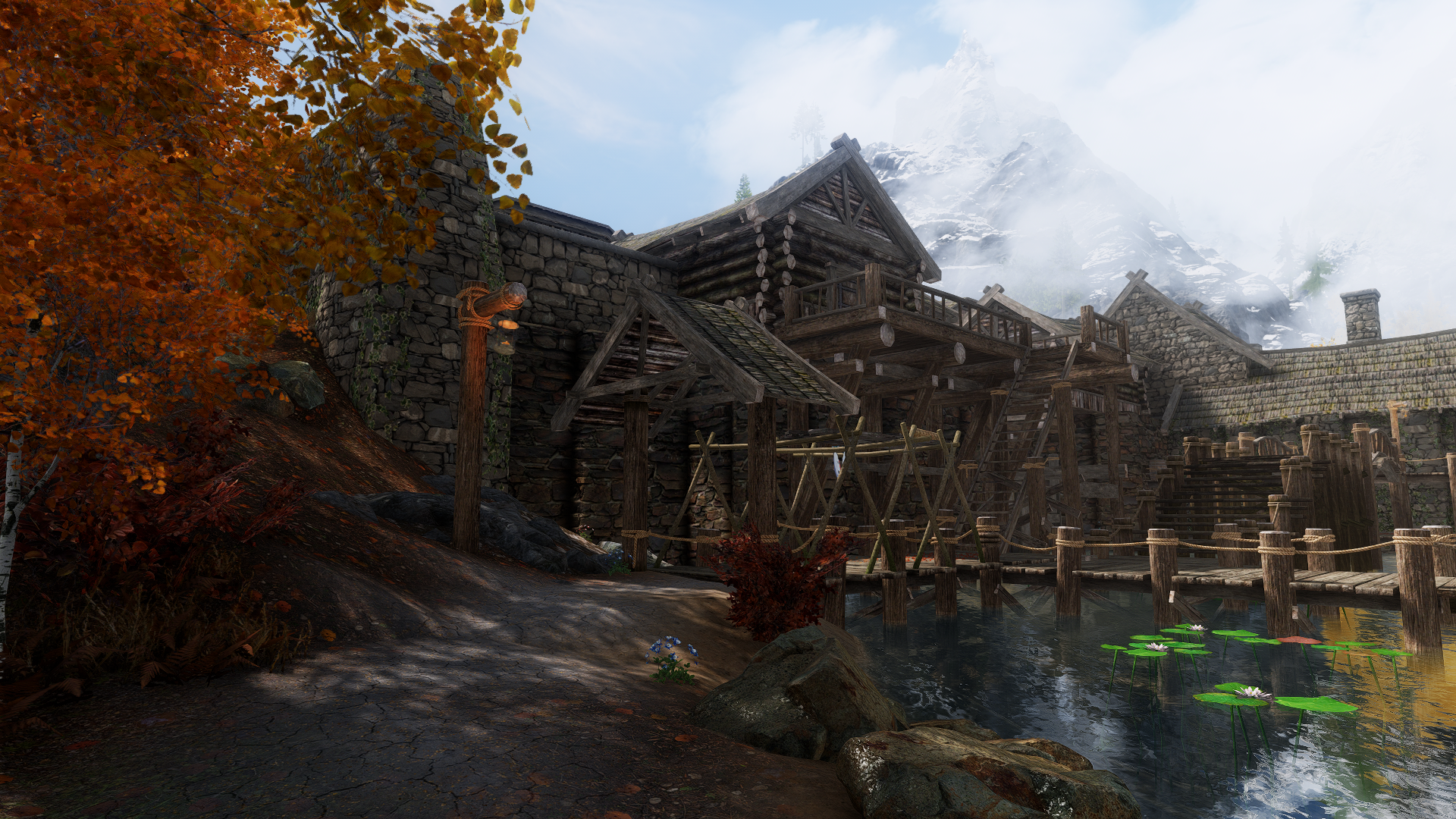 JK's Riften Outskirts Patch Collection mod for The Elder Scrolls V: Skyrim Special Edition