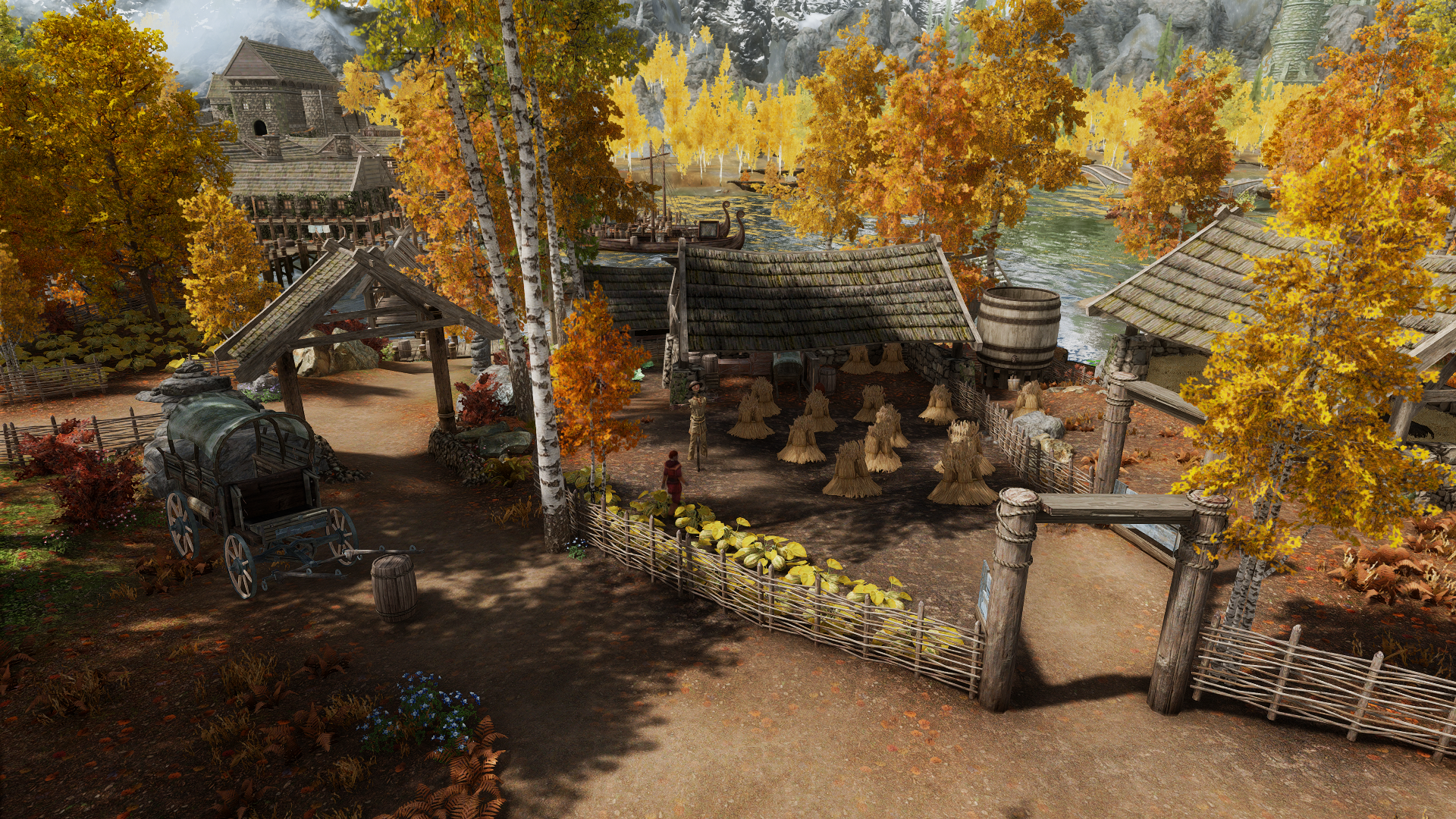 JK's Riften Outskirts Patch Collection mod for The Elder Scrolls V: Skyrim Special Edition