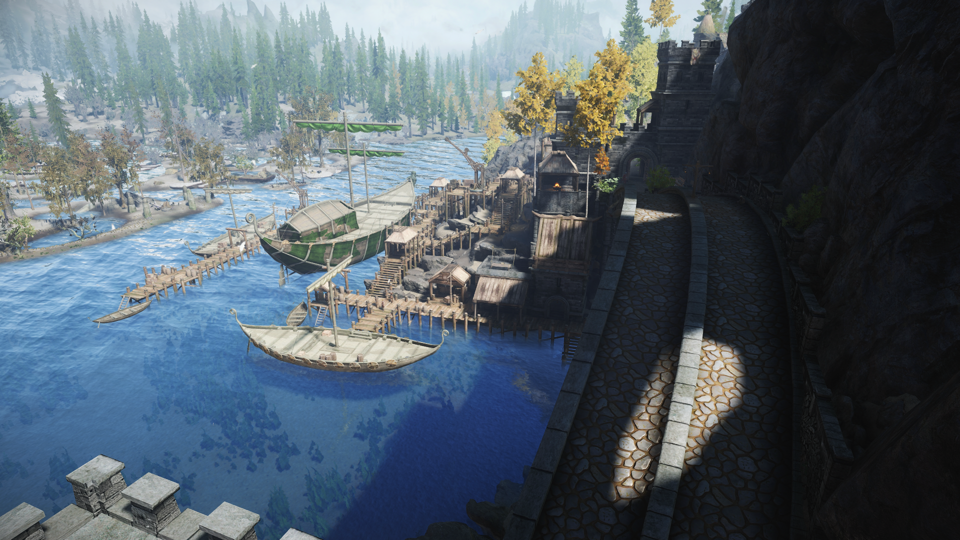 JK's Solitude Outskirts Patch Collection mod for The Elder Scrolls V: Skyrim Special Edition