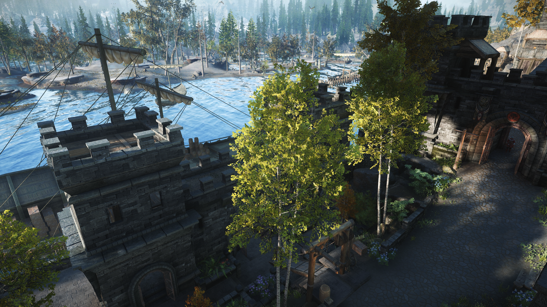 JK's Solitude Outskirts Patch Collection mod for The Elder Scrolls V: Skyrim Special Edition