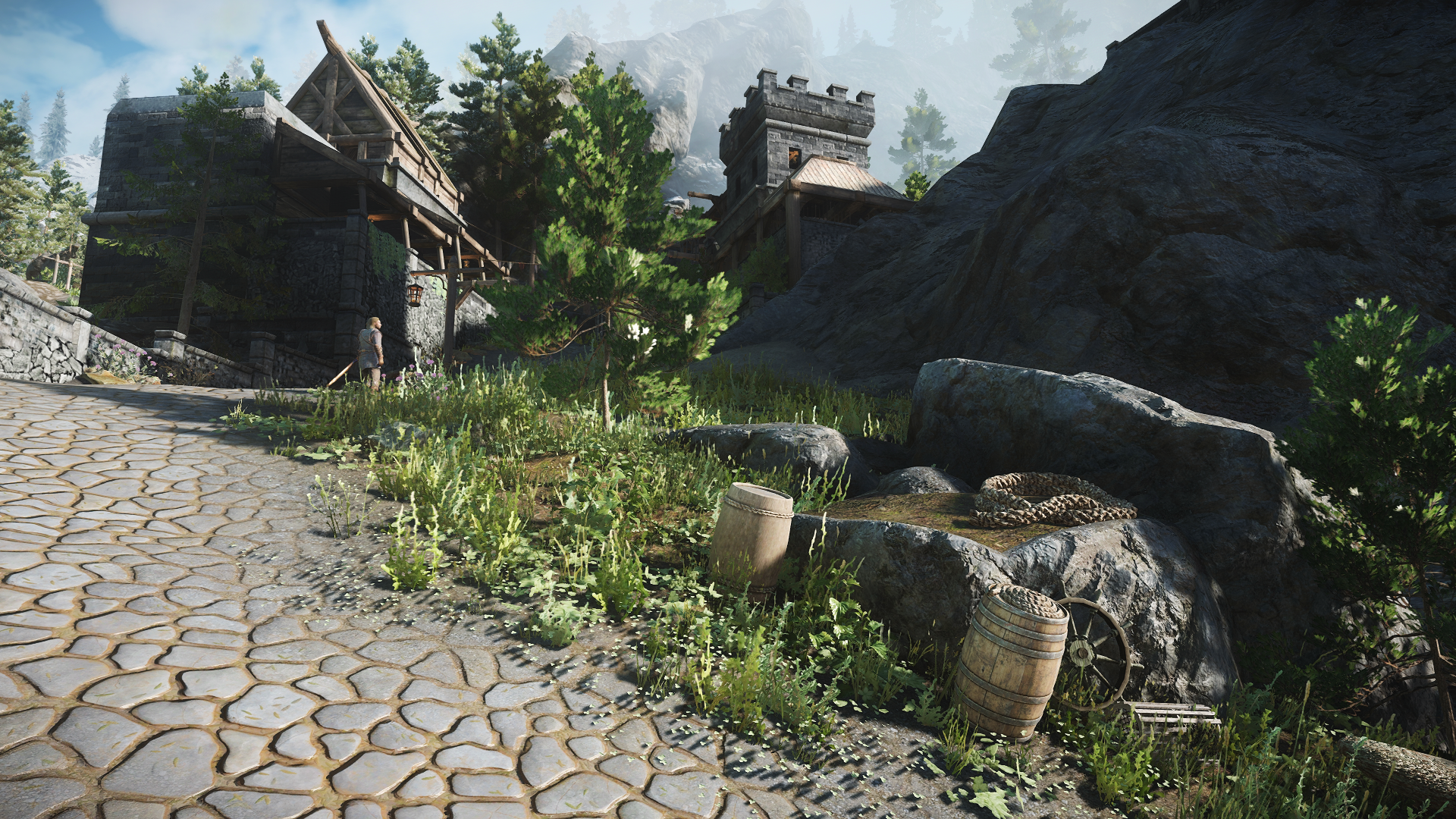 JK's Solitude Outskirts Patch Collection mod for The Elder Scrolls V: Skyrim Special Edition