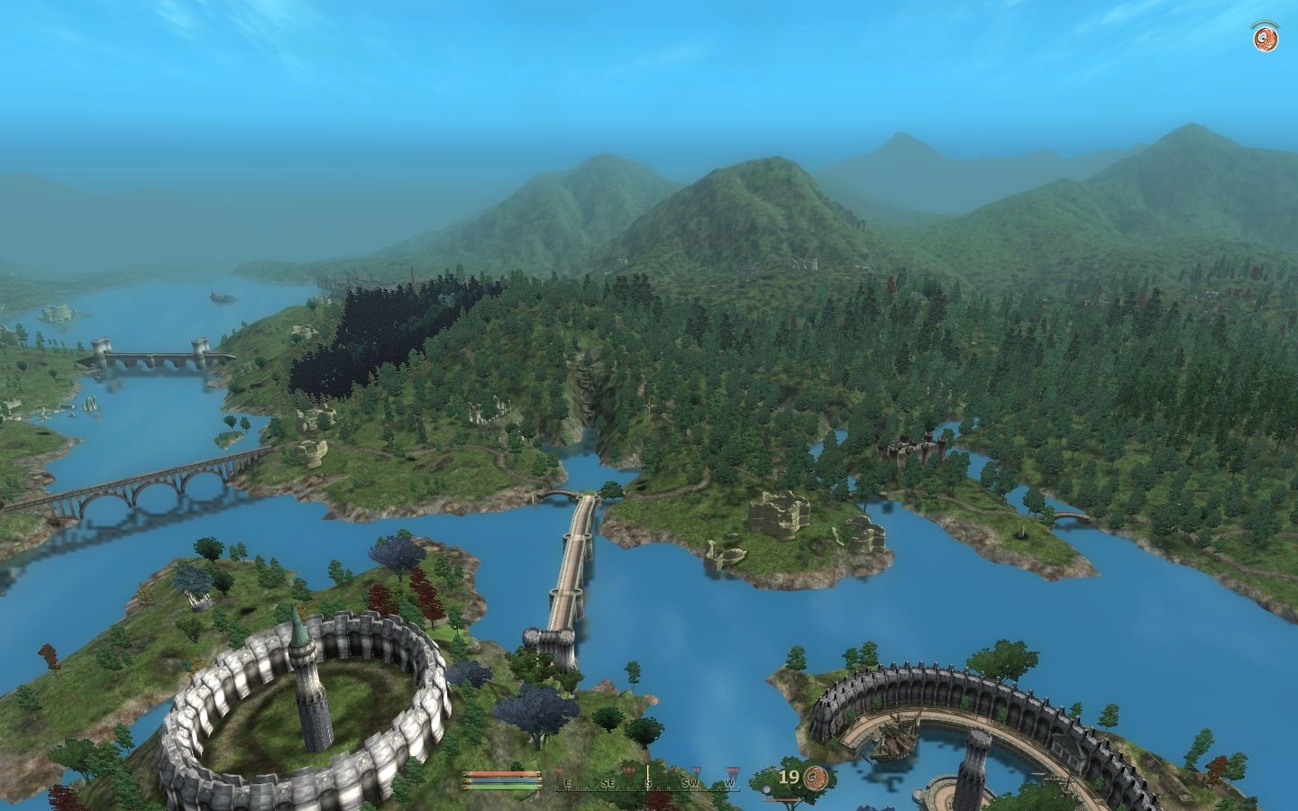 REALLY Almost Everything Visible When Distant mod for The Elder Scrolls IV: Oblivion