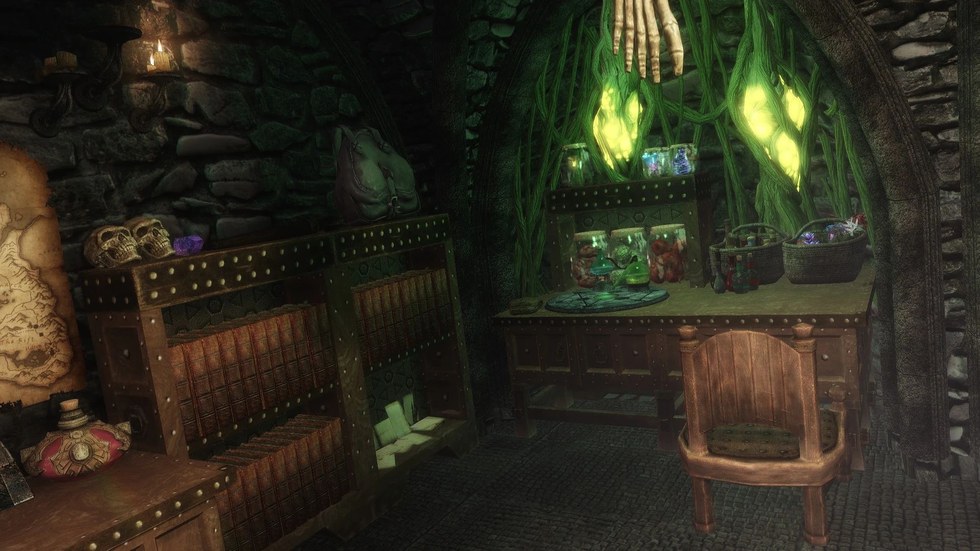 Stalker's Refuge - A Vampire Player Home mod for The Elder Scrolls V: Skyrim Special Edition