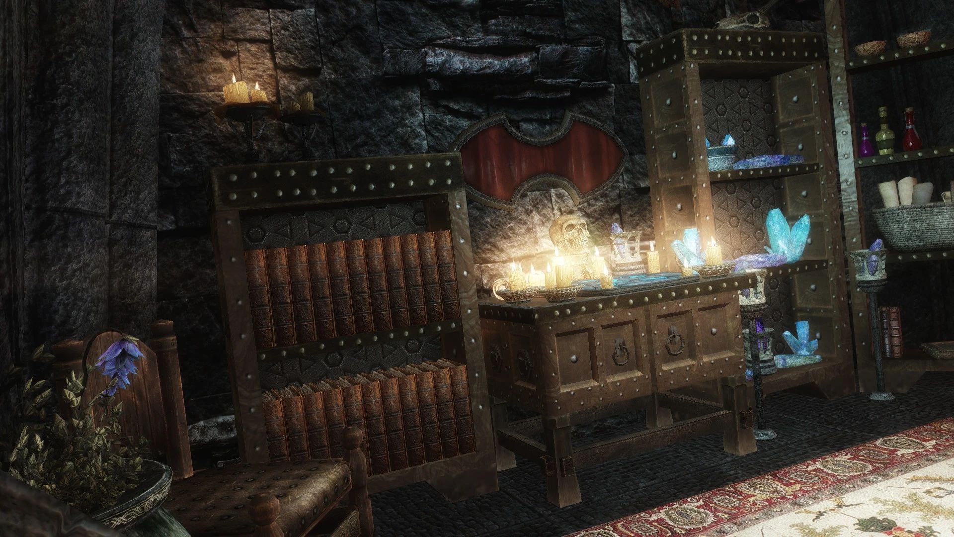 Stalker's Refuge - A Vampire Player Home mod for The Elder Scrolls V: Skyrim Special Edition