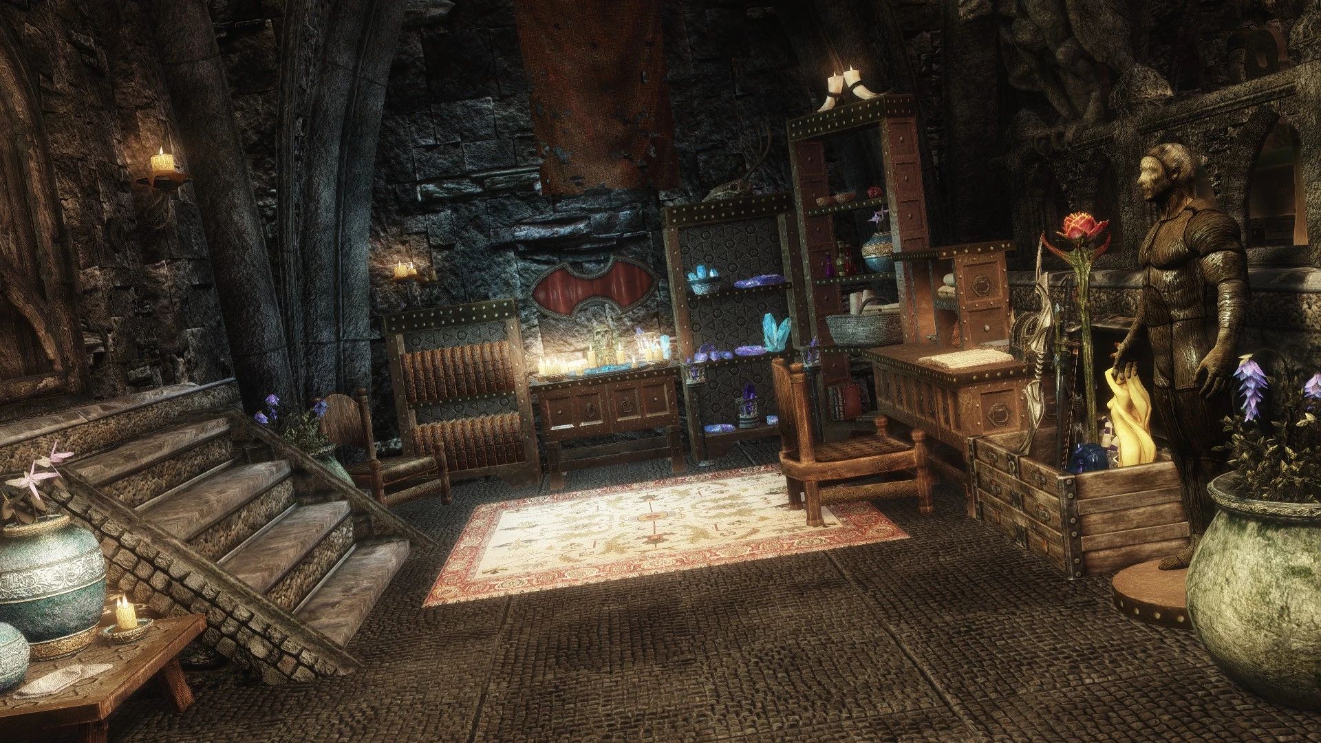 Stalker's Refuge - A Vampire Player Home mod for The Elder Scrolls V: Skyrim Special Edition