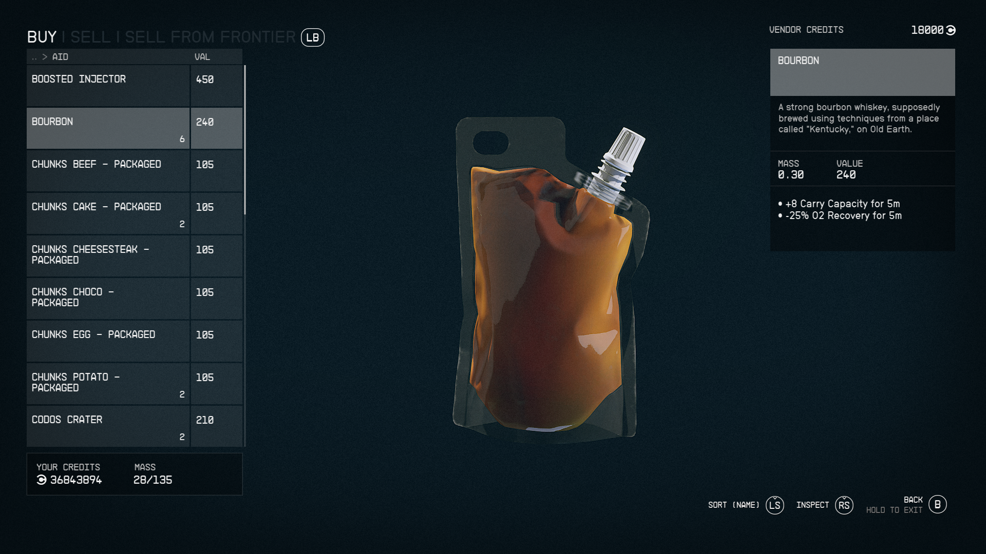 Frontier Cantinas mod for Starfield