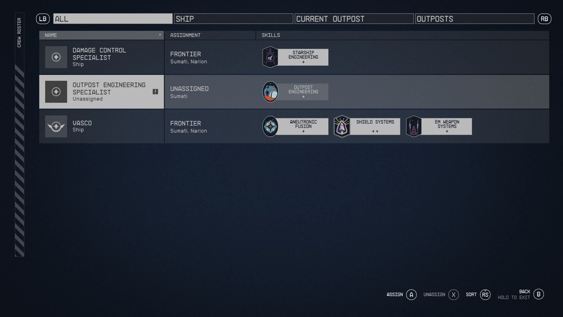 Frontier Cantinas mod for Starfield