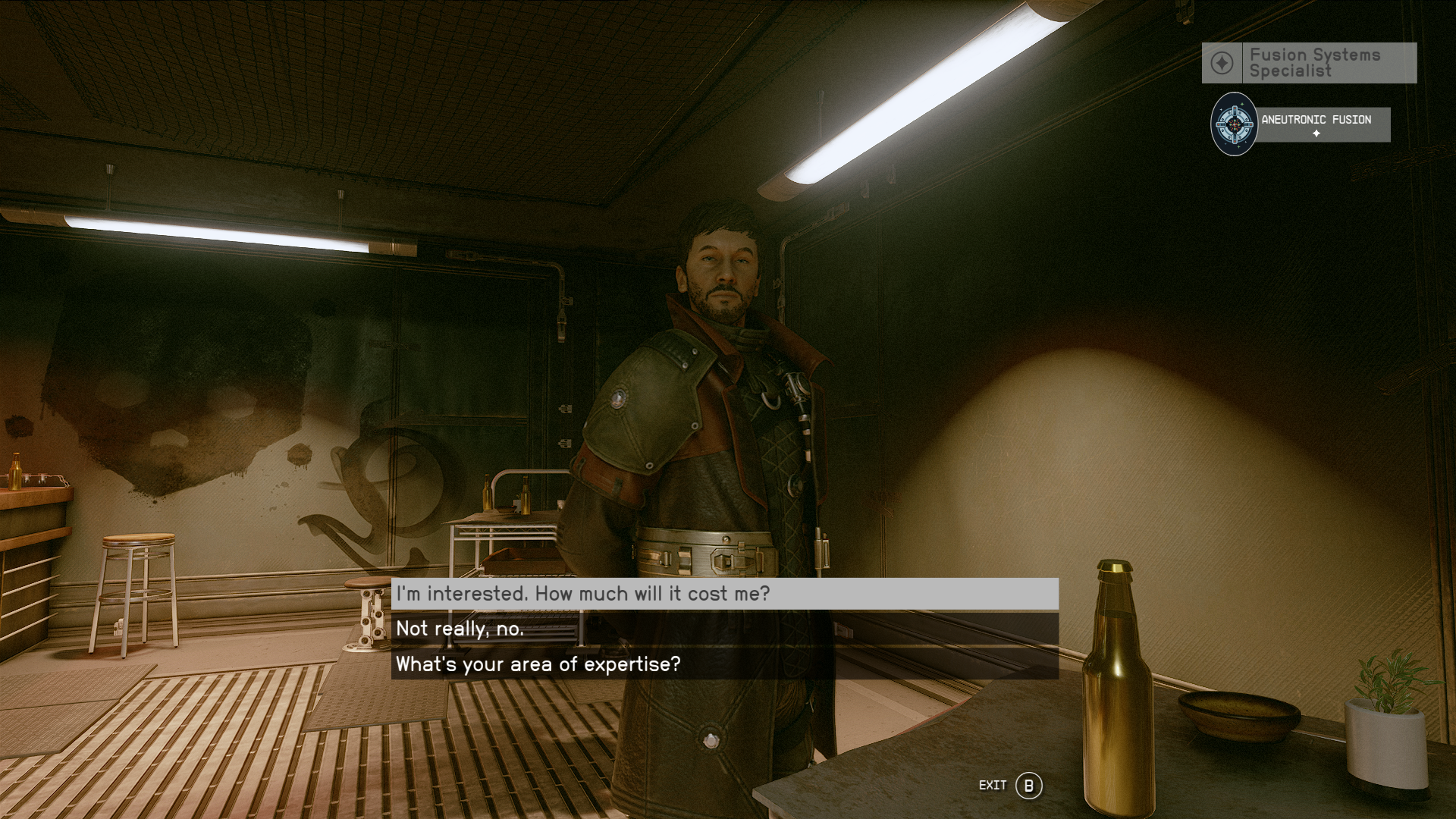 Frontier Cantinas mod for Starfield