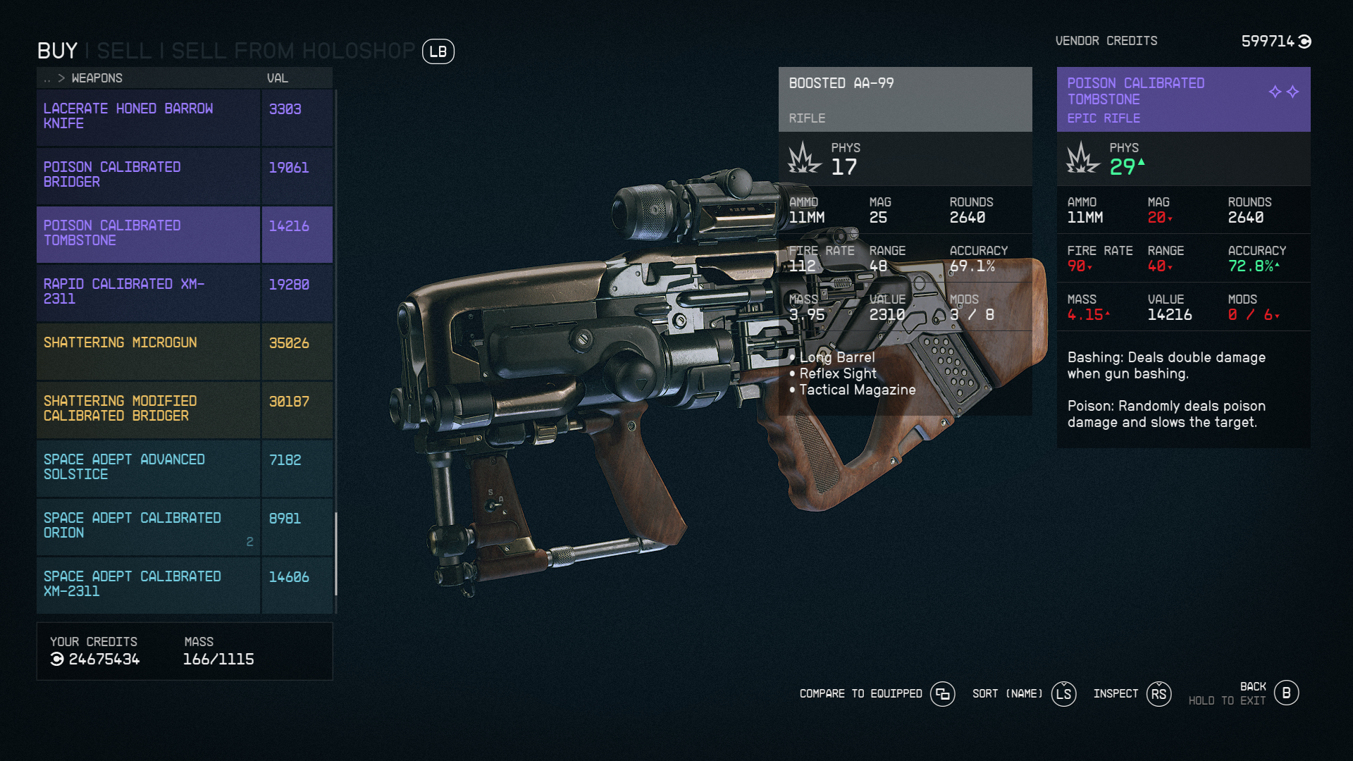 Lucky Larry's Legendary Trading mod for Starfield