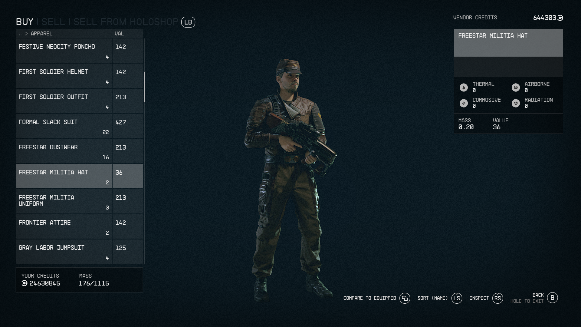 Lucky Larry's Legendary Trading mod for Starfield