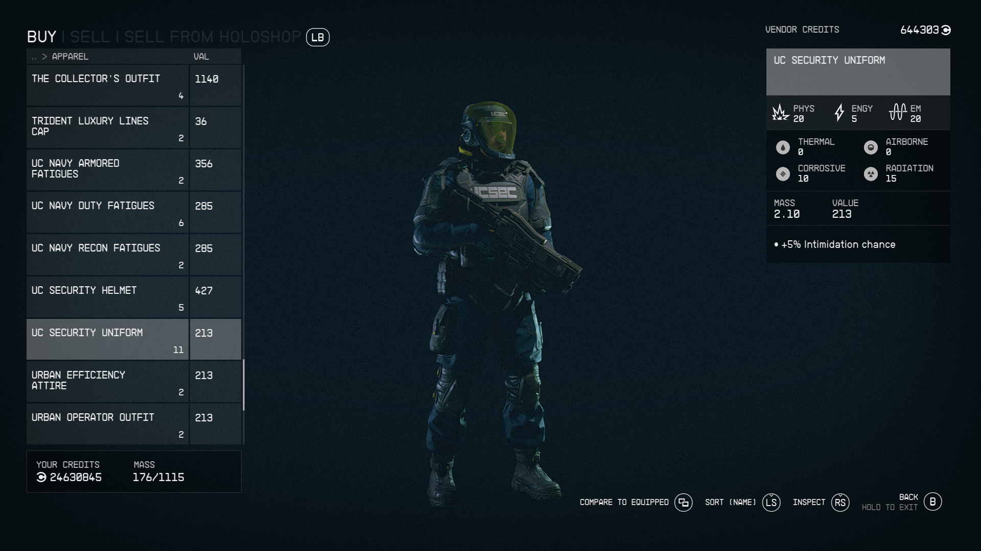 Lucky Larry's Legendary Trading mod for Starfield