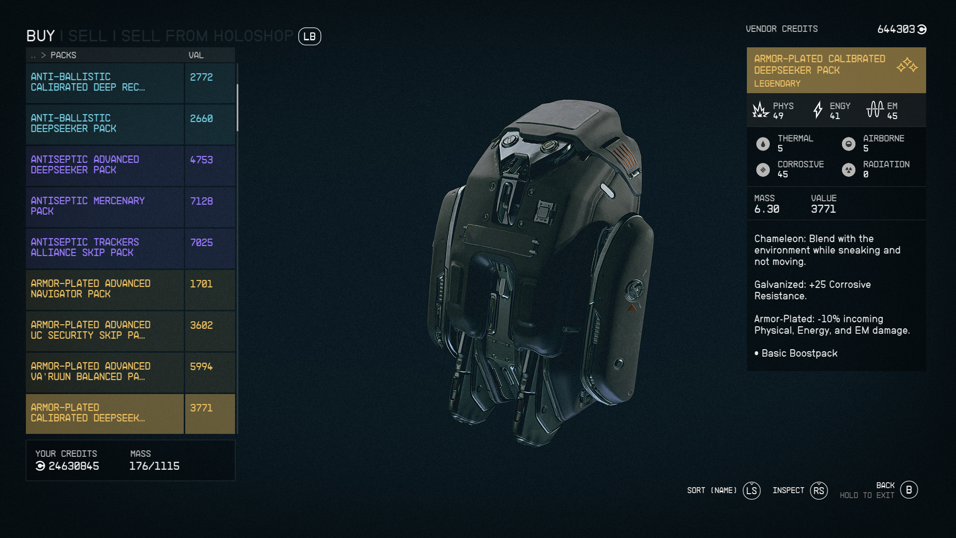 Lucky Larry's Legendary Trading mod for Starfield