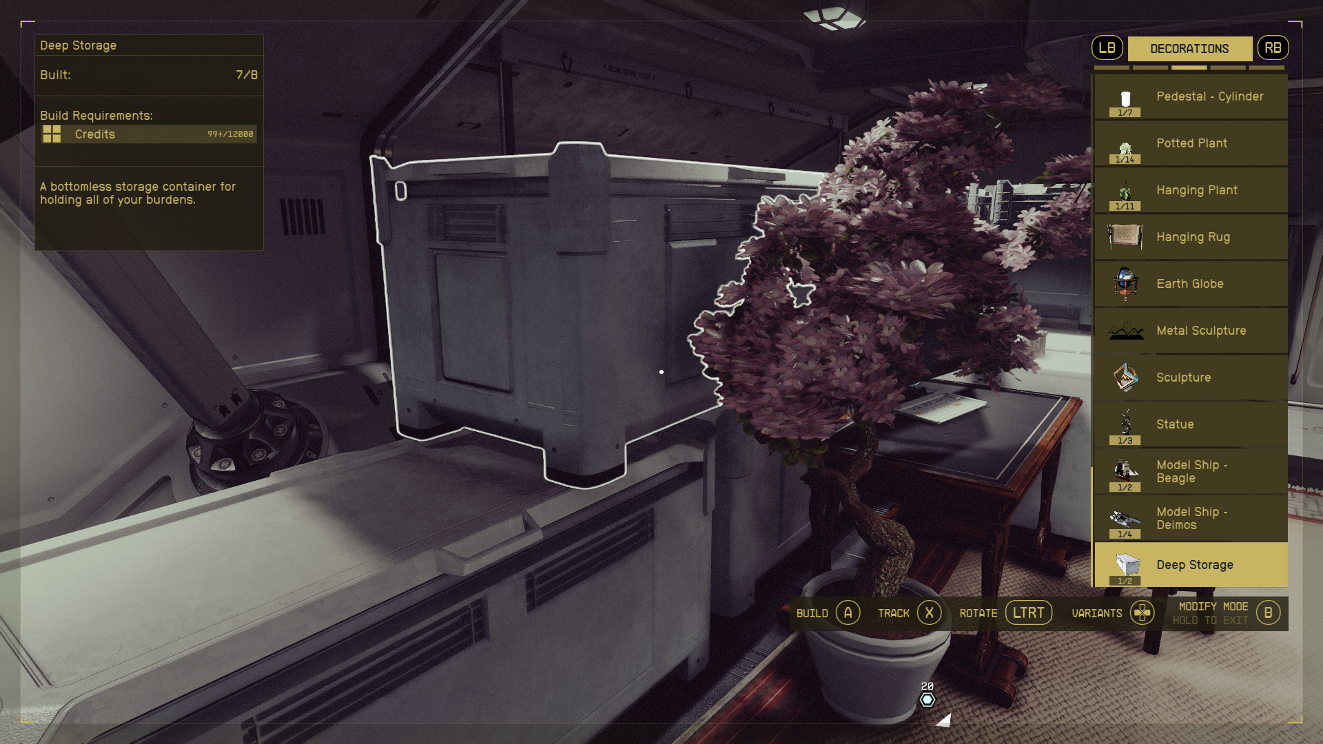 Lucky Larry's Legendary Trading mod for Starfield