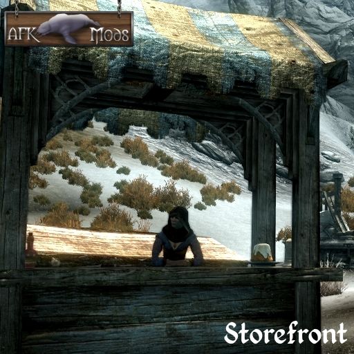 Storefront mod for The Elder Scrolls V: Skyrim Special Edition