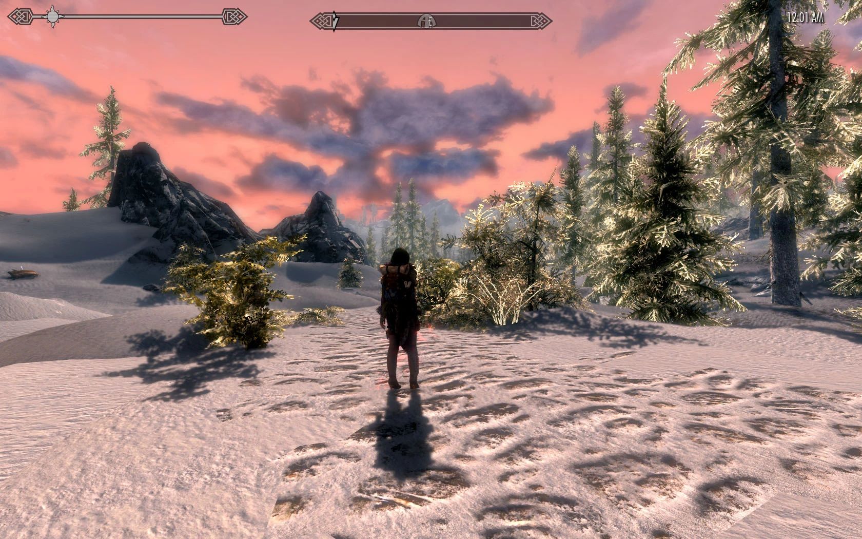 Summer Skies mod for The Elder Scrolls V: Skyrim Special Edition