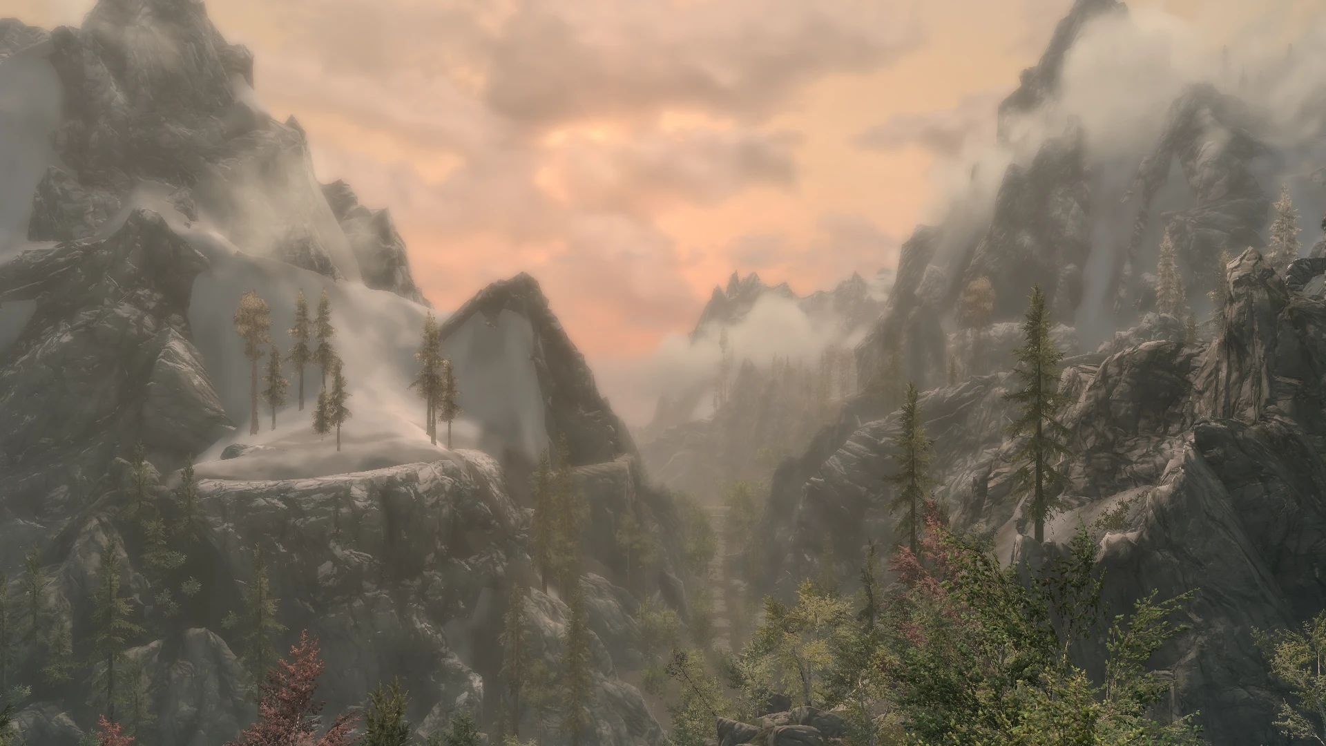 Summer Skies mod for The Elder Scrolls V: Skyrim Special Edition