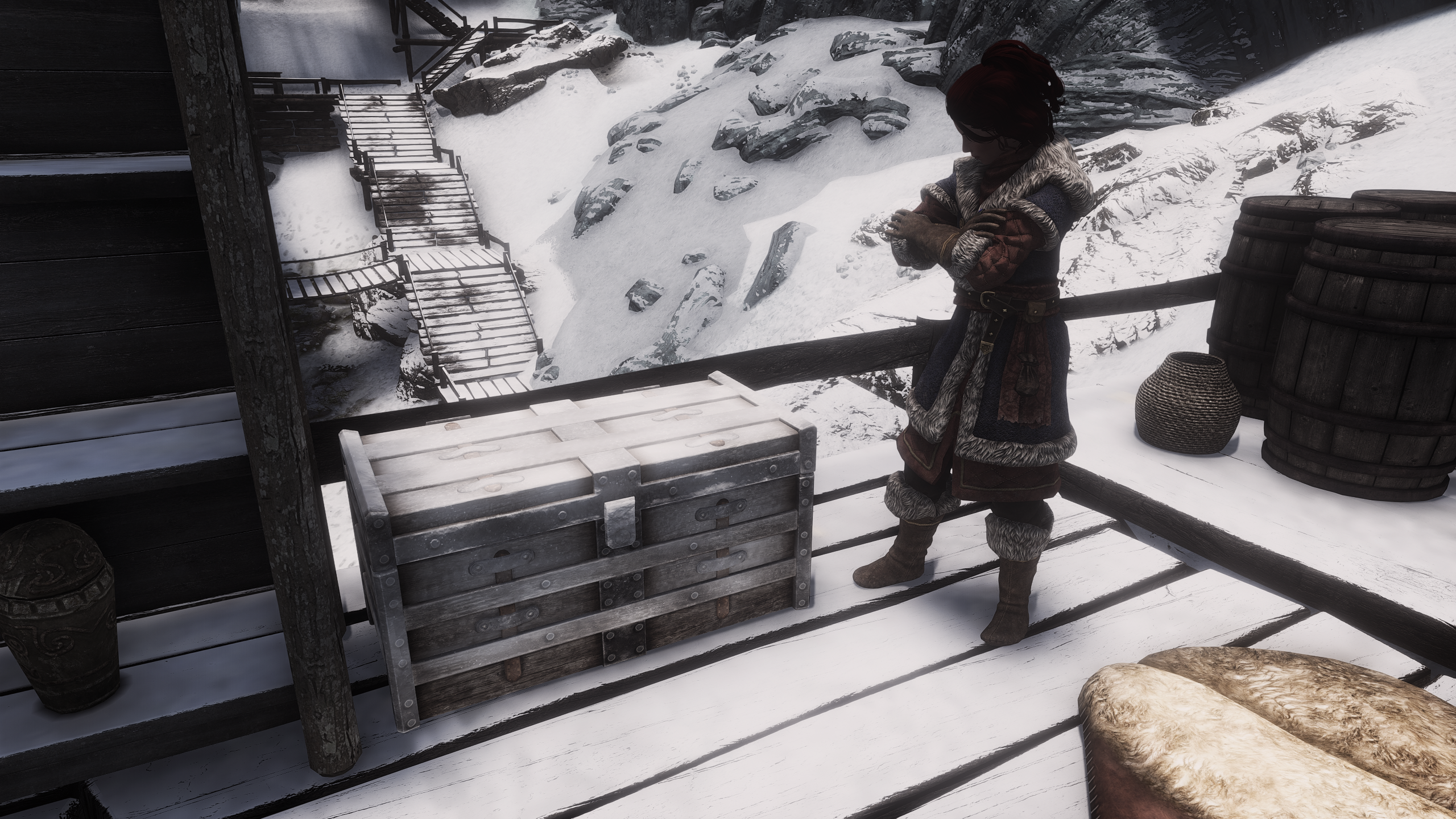 Snow Chest Fixed - SMIM Patch mod for The Elder Scrolls V: Skyrim Special Edition