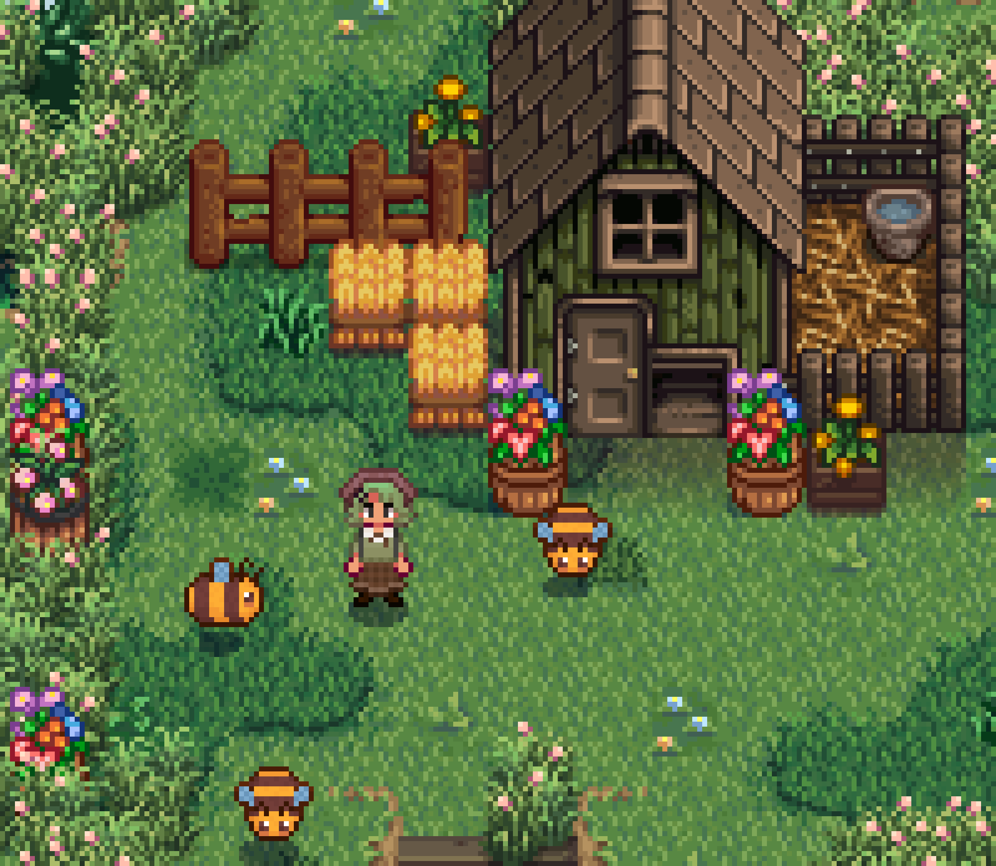Bee Livestock mod for Stardew Valley
