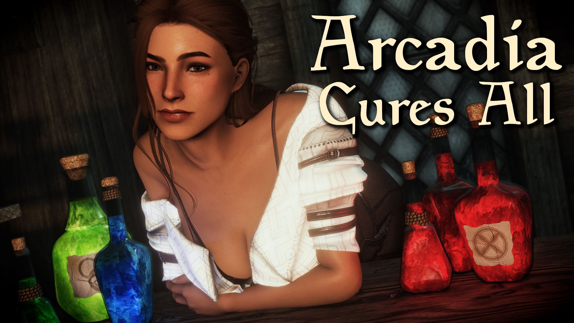 Arcadia Cures All - Dialogue Extender - Replacer - NPC Follower - RaceMenu Preset mod for The Elder Scrolls V: Skyrim Special Edition