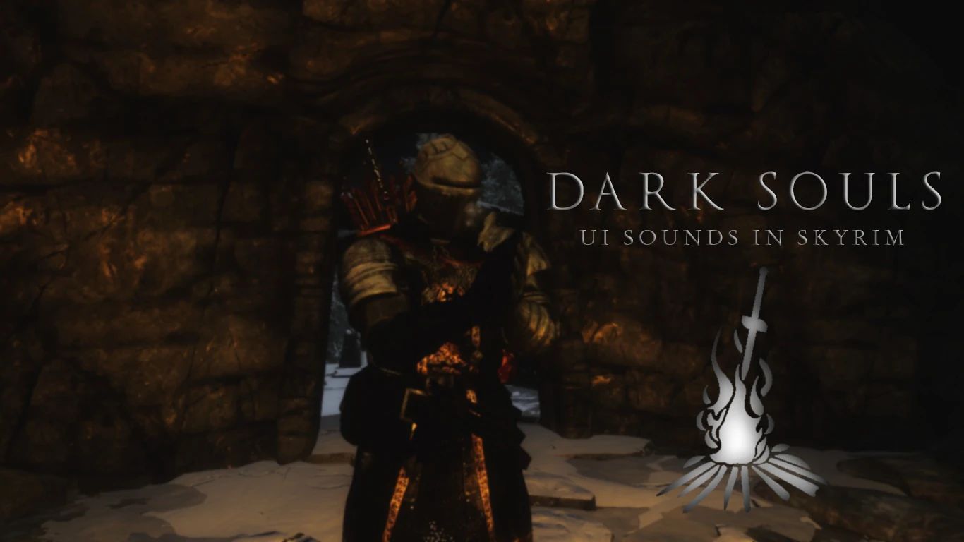 UI Sounds of Dark Souls mod for The Elder Scrolls V: Skyrim Special Edition