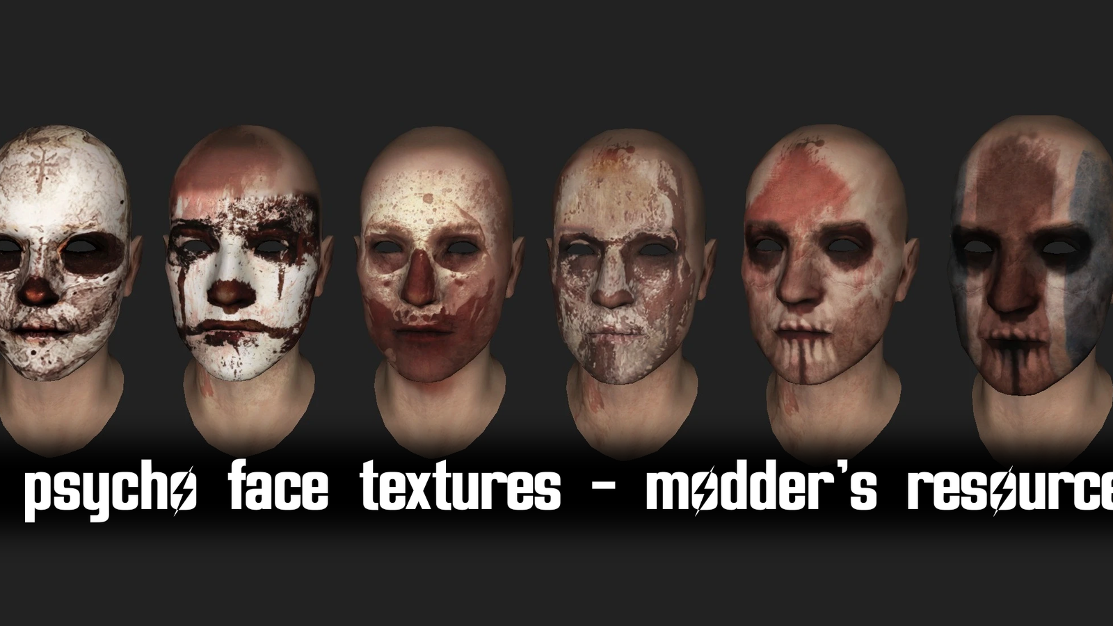 Psycho Face Textures - Modder's Resource - Fallout: New Vegas