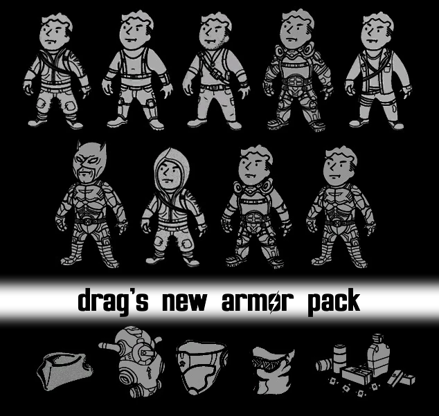 drag's "new" armor pack mod for Fallout: New Vegas