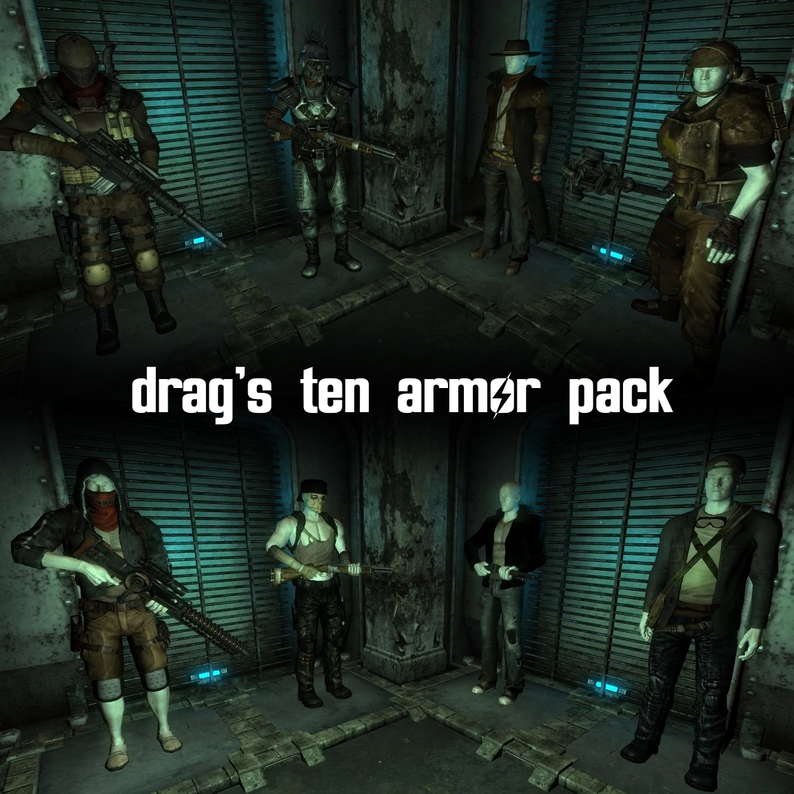 drag's ten armor pack mod for Fallout: New Vegas