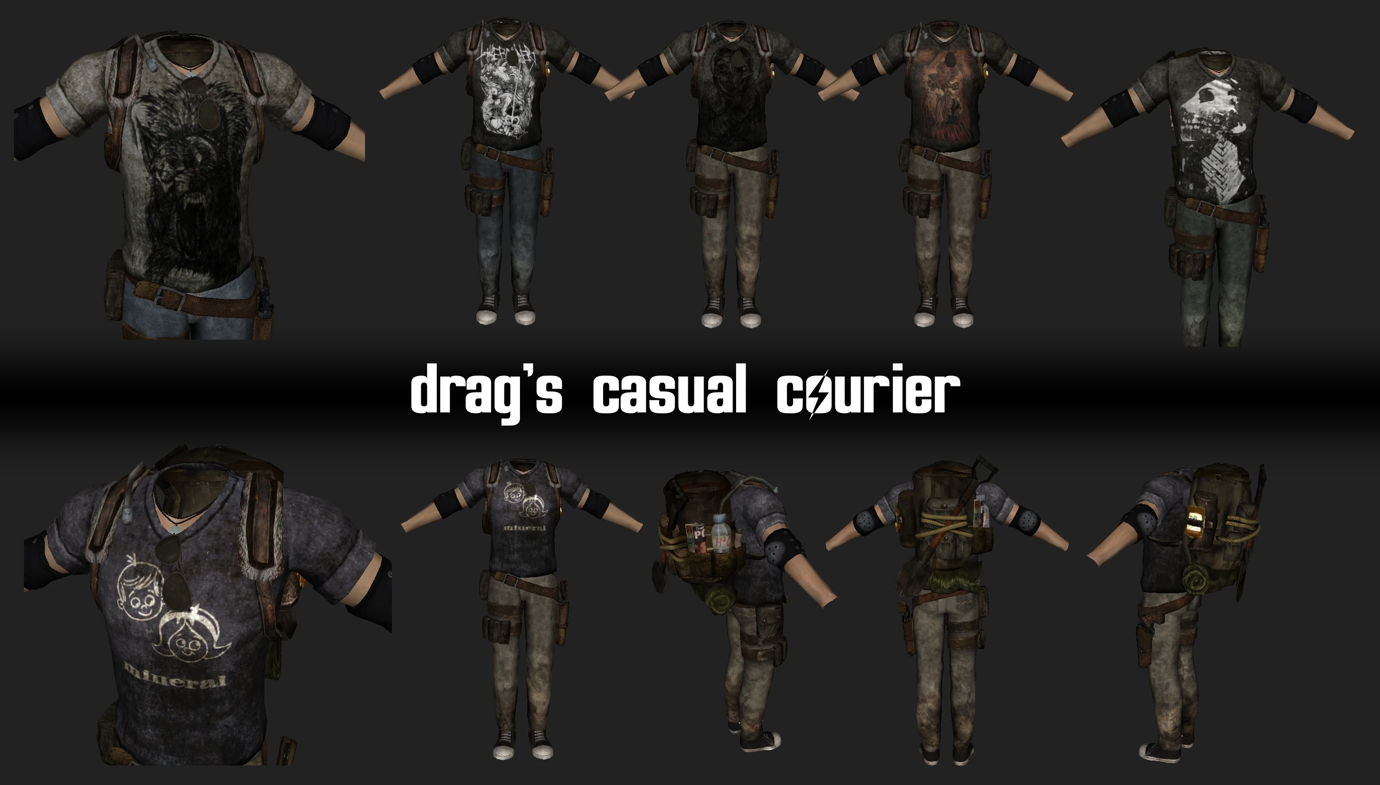 Drag's Casual Courier mod for Fallout: New Vegas