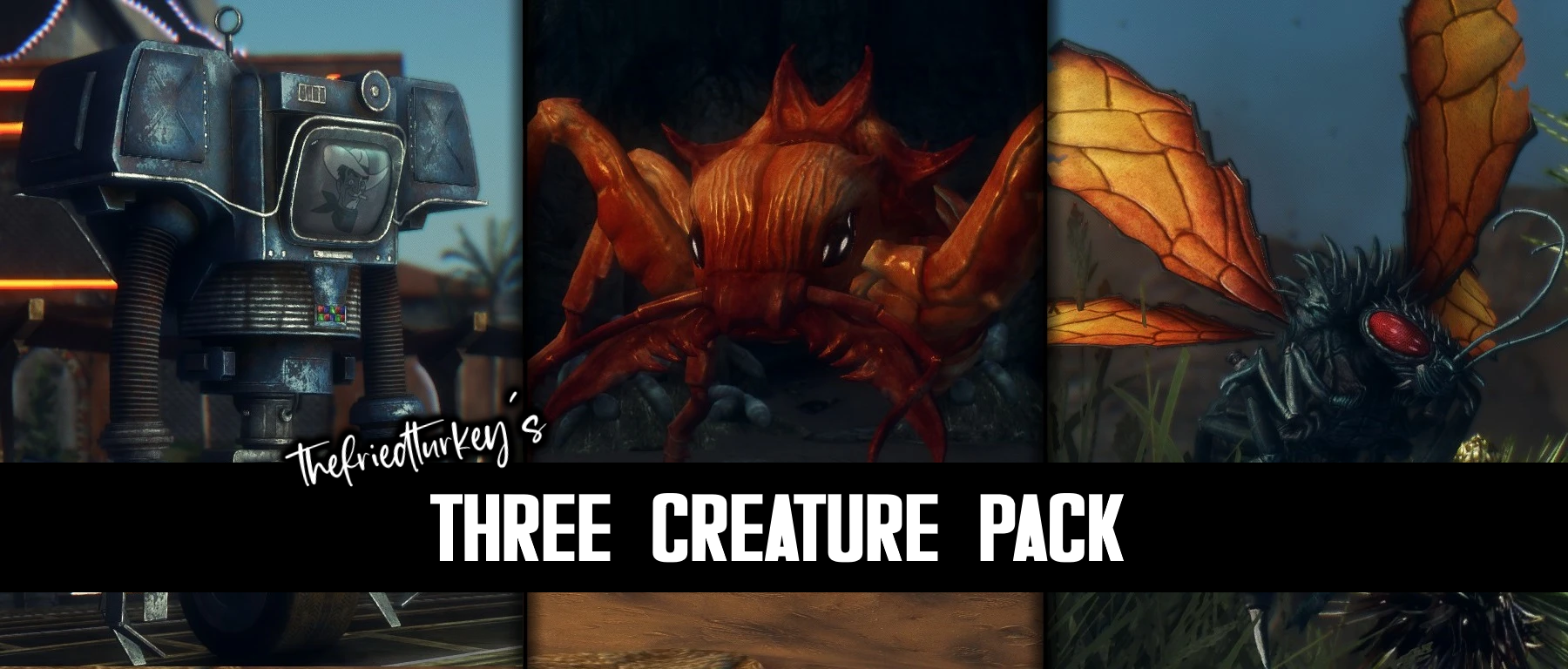 Creature Pack - TheFriedTurkey's Ants, Cazdores, and Securitrons mod for Fallout: New Vegas