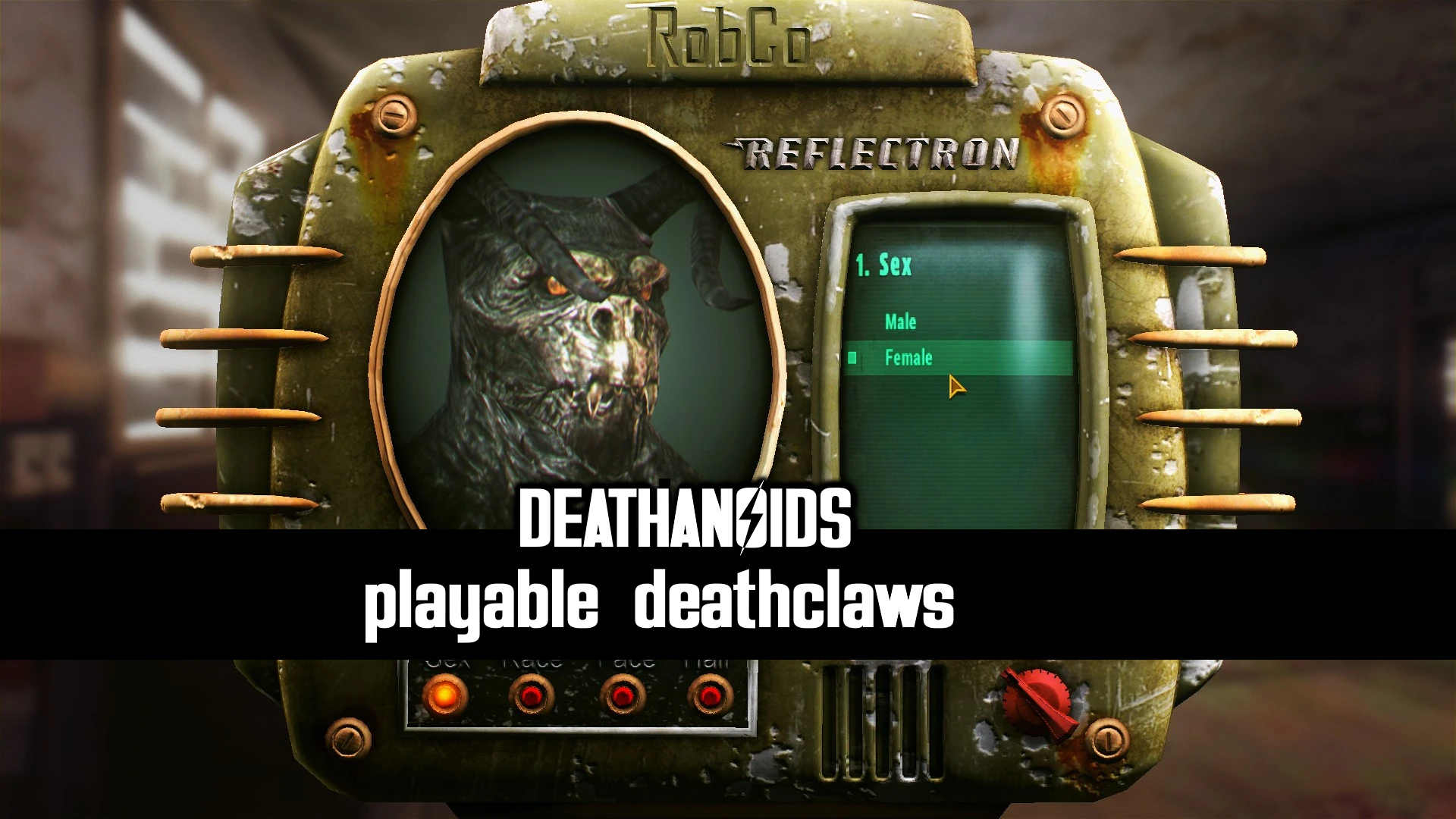 Deathanoid Playable Race mod for Fallout: New Vegas