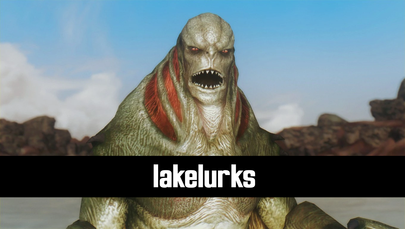 Mojave Lakelurks mod for Fallout: New Vegas