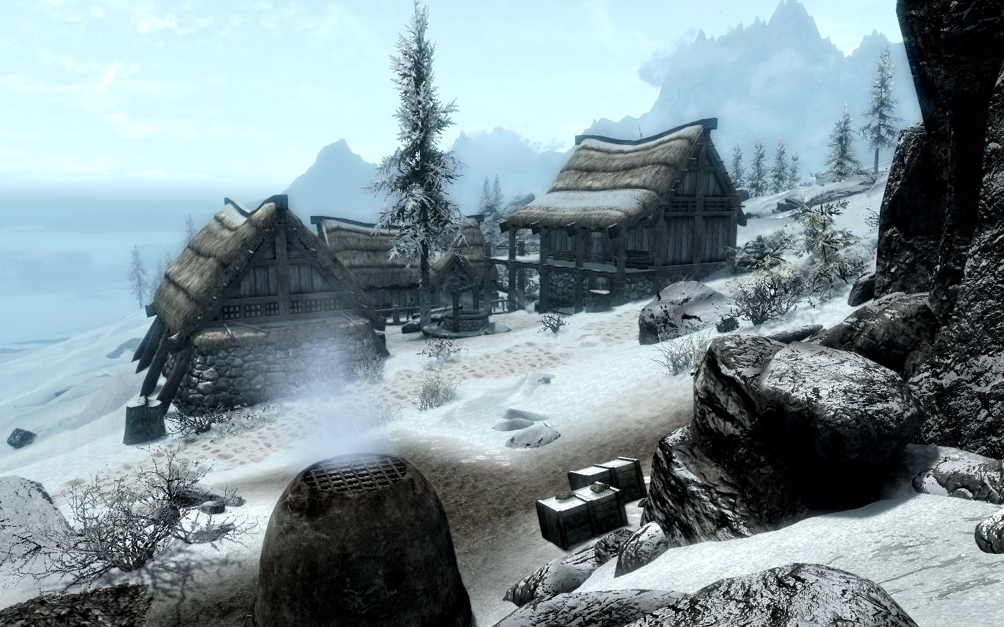 Whistling Mine mod for The Elder Scrolls V: Skyrim Special Edition
