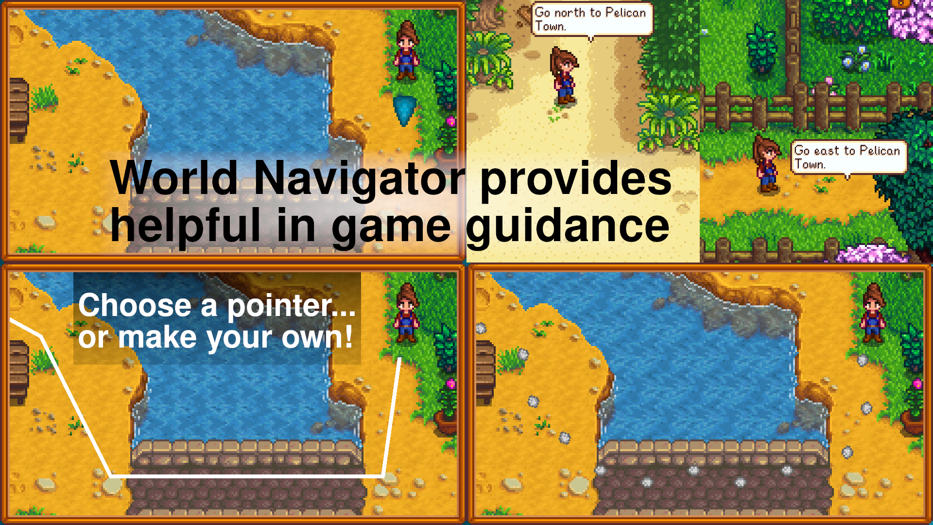 World Navigator mod for Stardew Valley