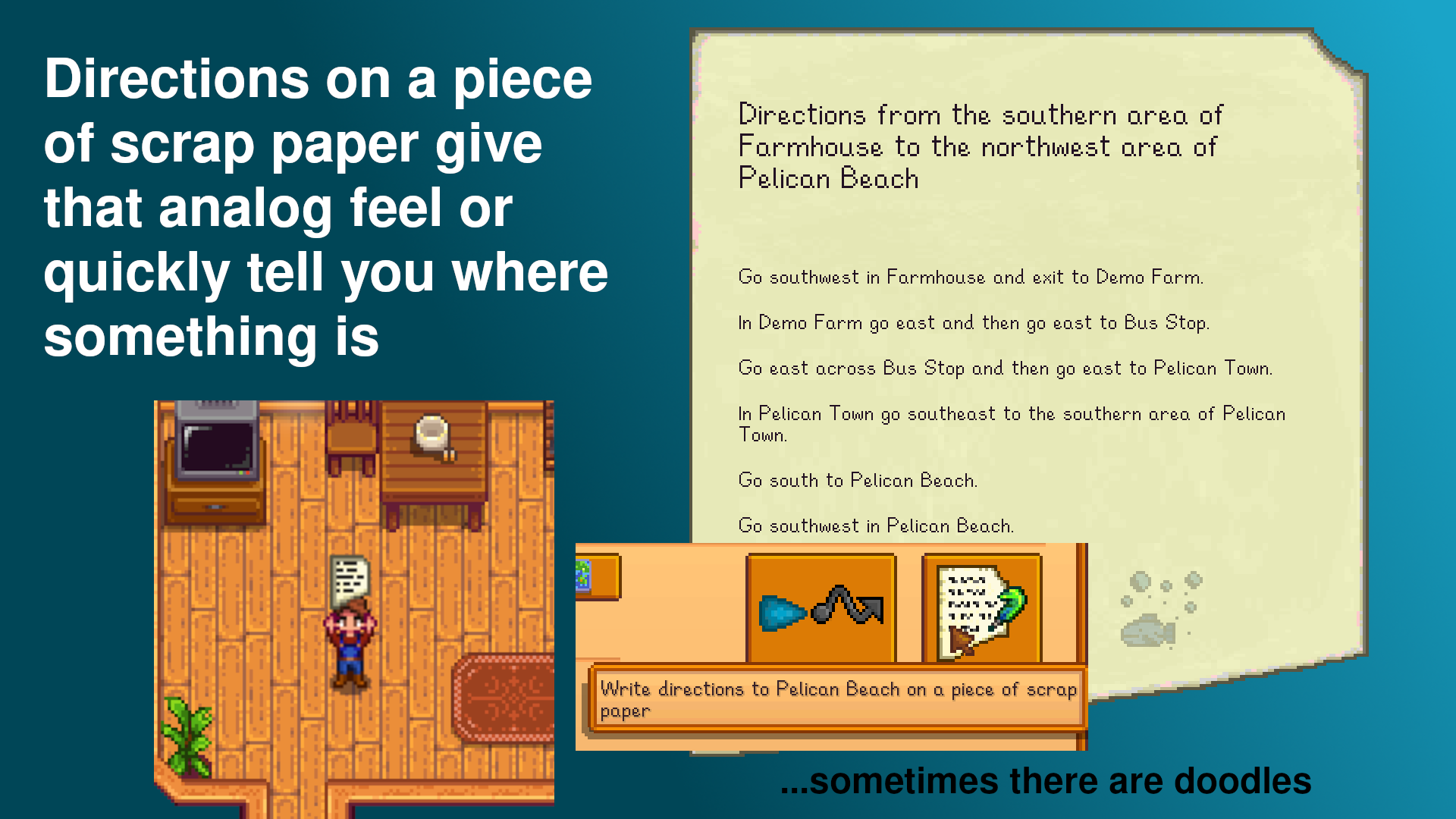 World Navigator mod for Stardew Valley