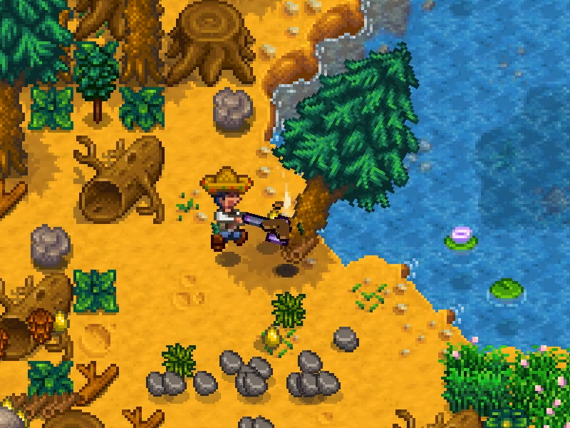 Waterproof Items mod for Stardew Valley