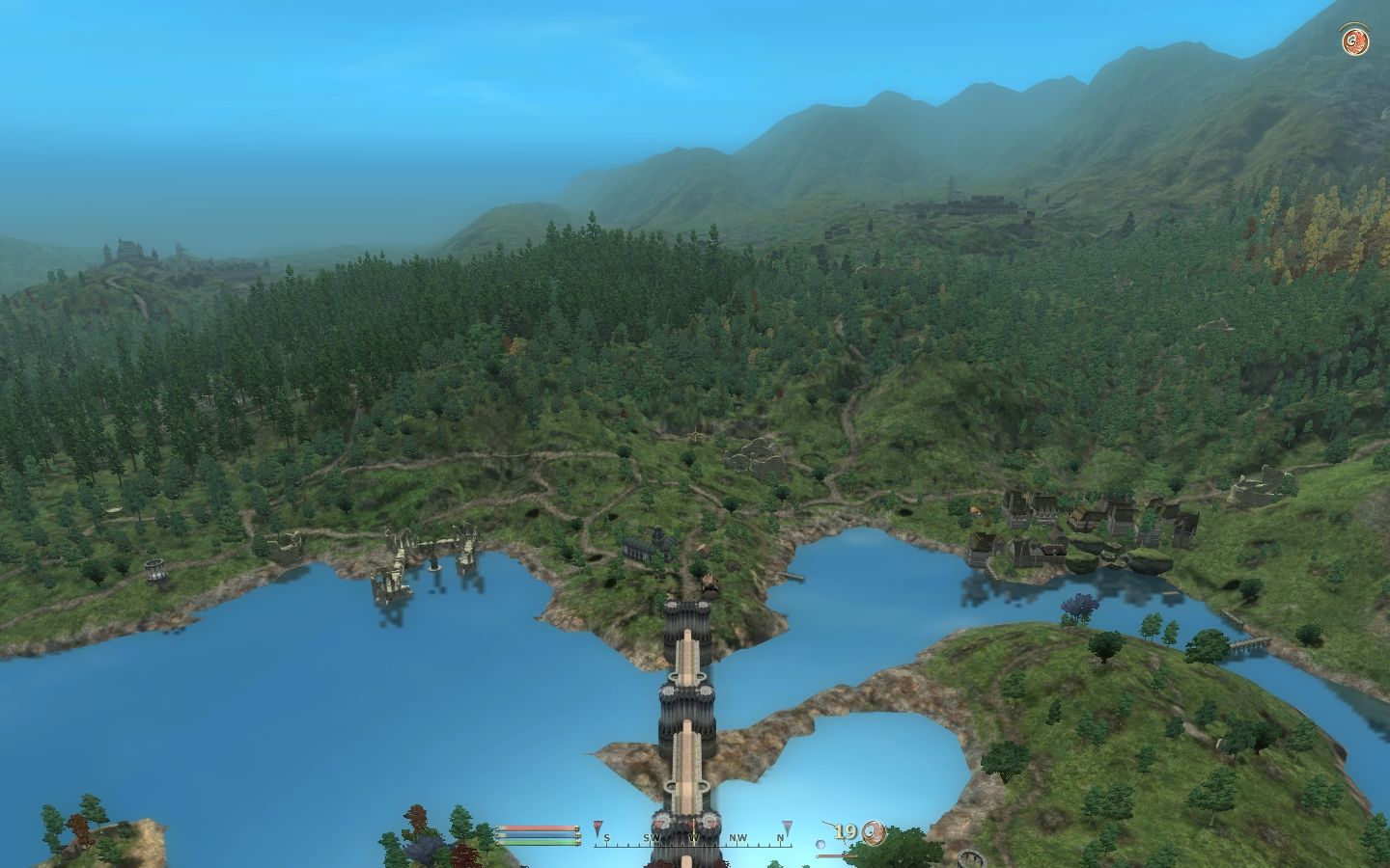 REALLY Almost Everything Visible When Distant mod for The Elder Scrolls IV: Oblivion