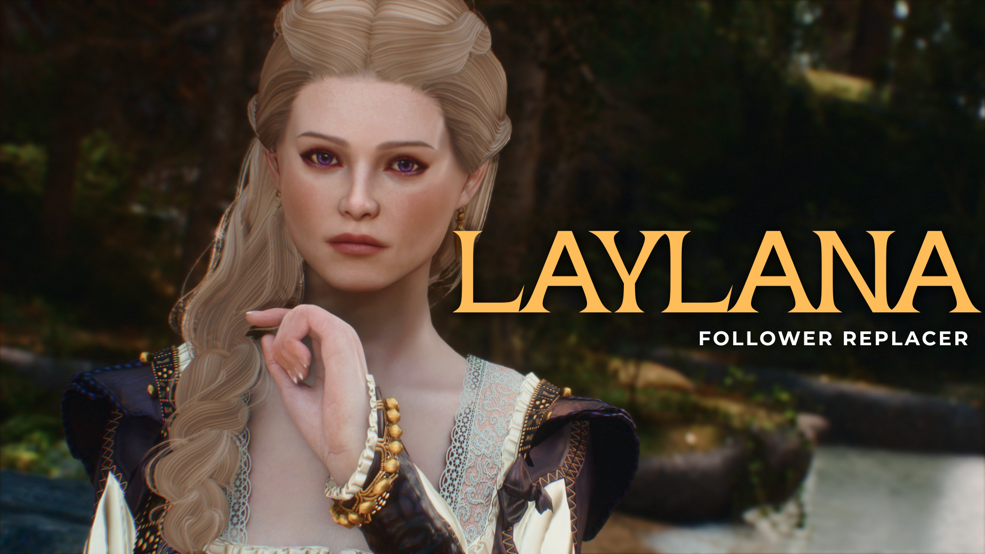 Laylana Replacer mod for The Elder Scrolls V: Skyrim Special Edition