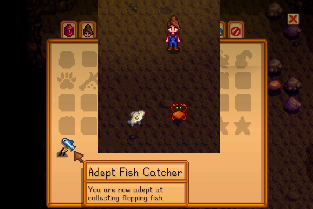 Better Flopping Fish mod for Stardew Valley