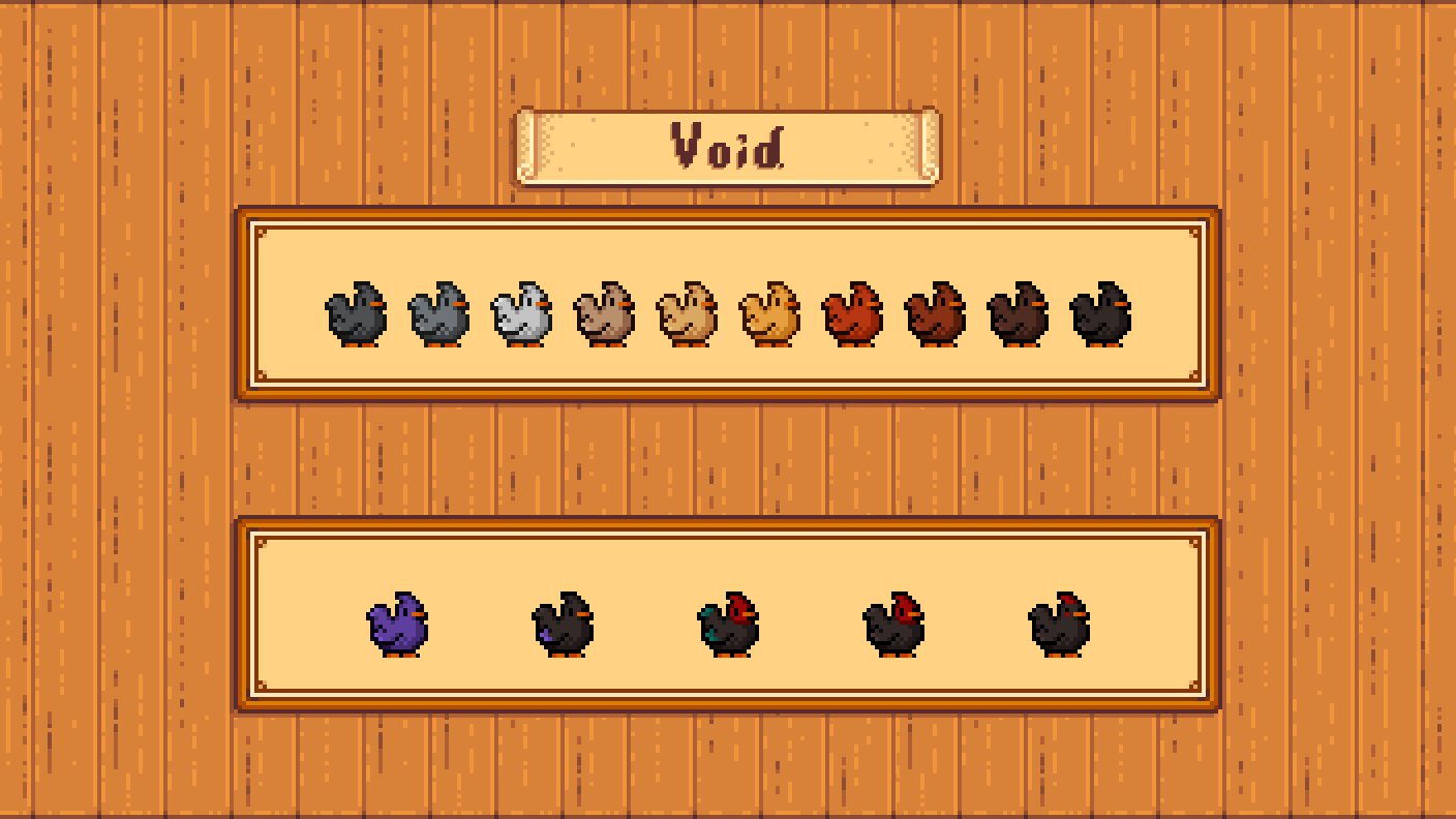 Elle's Old Coop Animals - Stardew Valley