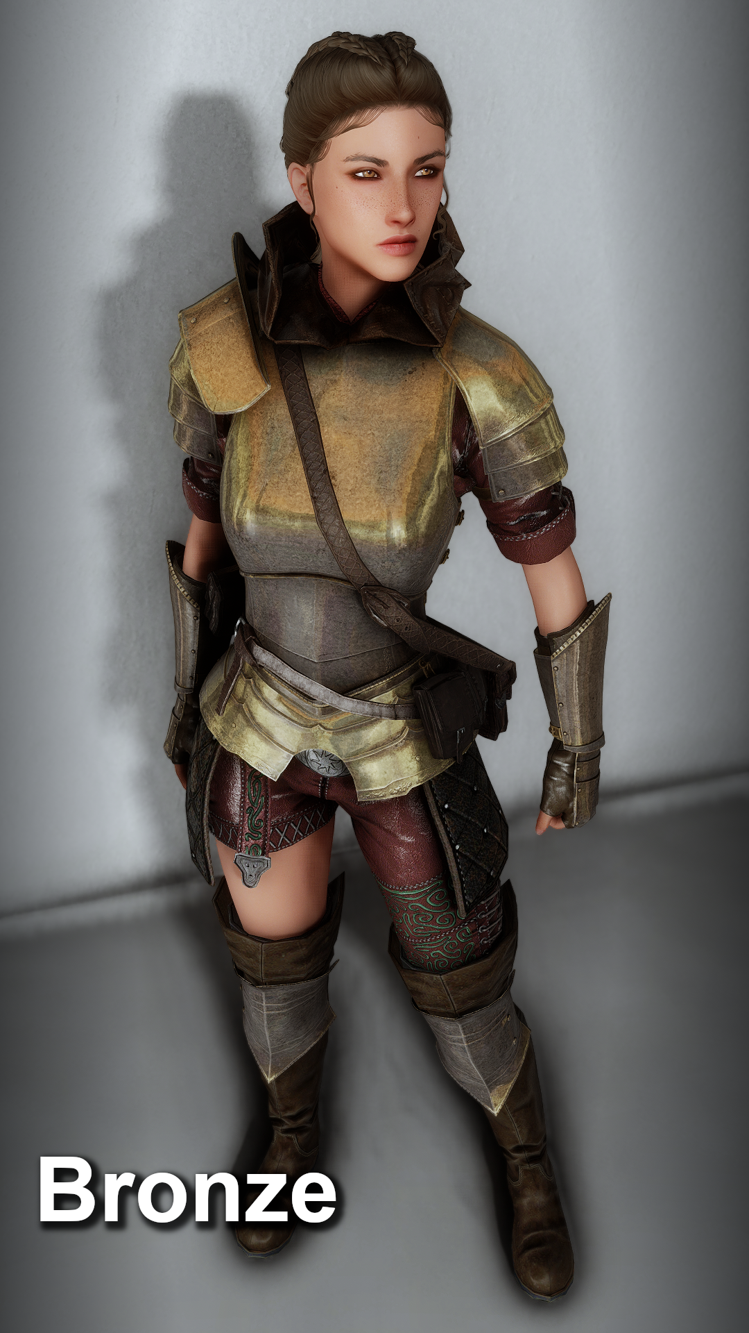 Wayward Ranger Armor - CBBE 3BA - BHUNP mod for The Elder Scrolls V: Skyrim Special Edition